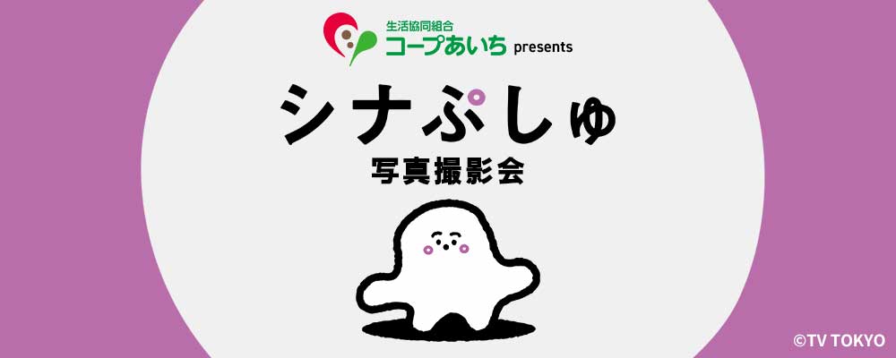 シナぷしゅ写真撮影会