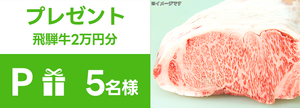 プレゼント　飛騨牛2万円分
