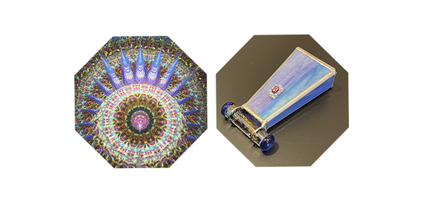 雪の結晶万華鏡