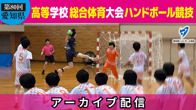第80回 愛知県高等学校総合体育大会 ハンドボール競技