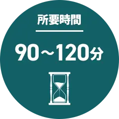 所要時間　90～120分